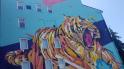 Fresque murale, quartier de Yeldeğirmen, Kadıköy
