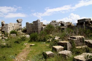 Le site du monastère de Saint Siméon le Stylite