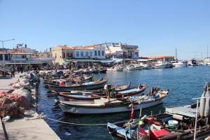 Sur le port d'Iskele, Urla