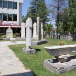 Dans le jardin du musée archéologique d'Eskişehir