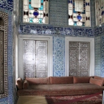 Dans un des kiosques au Palais de Topkapı