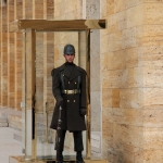Gardien du mausolée d'Atatürk