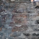 Reste de fresque dans la Mosquée Sainte-Sophie d'Iznik