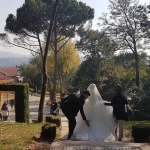Mariés au parc d'Emirgan