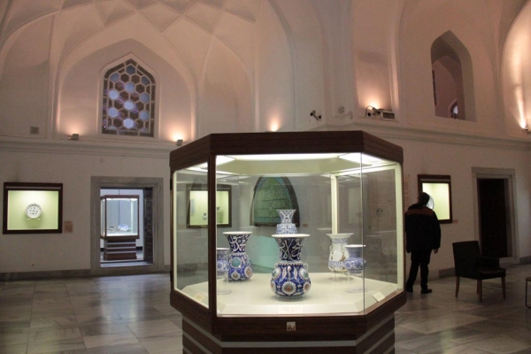 Intérieur Kiosque des Faïences du musée archéologique d'Istanbul