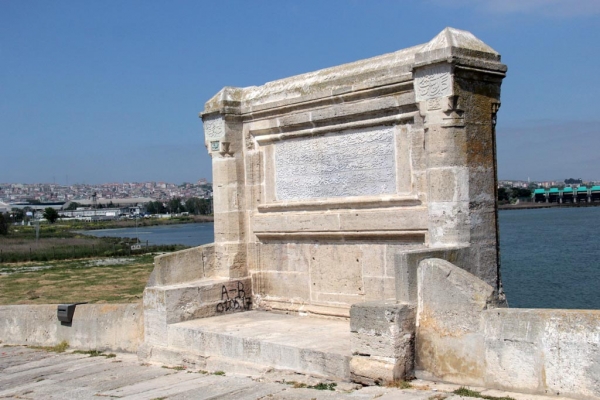 Détail du pont Sinan, Büyükçekmece, Istanbul
