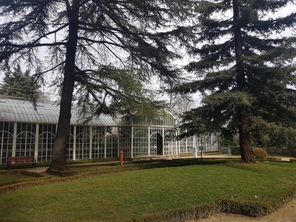 La serre des pavillons de Maslak