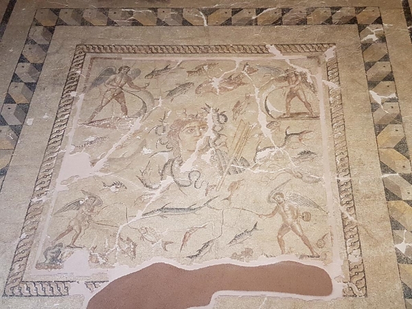Mosaique de Téthys, musée d'Adana