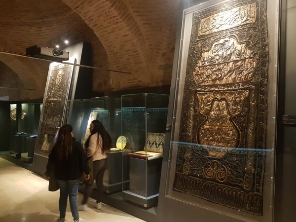 Section des reliques sacrées, musée des arts turcs et islamiques d'Istanbul