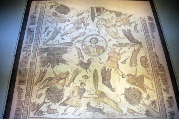 mosaique de Yakto et Thalassa, musée archéologique Hatay