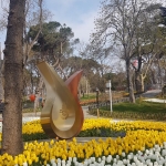 La tulipe, symbole d'Istanbul, parc d'Emirgan