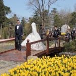 Mariés au parc d'Emirgan