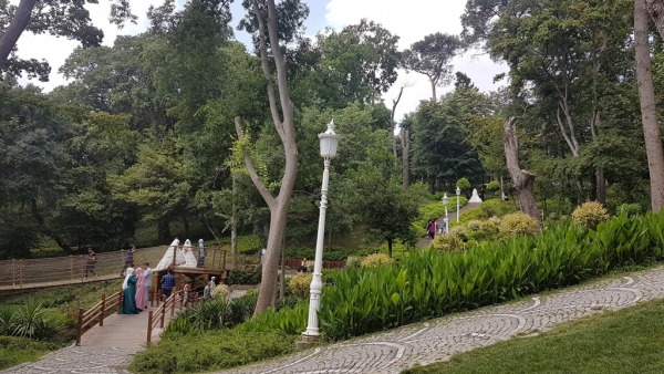 En plein coeur du parc de Yıldız à Istanbul