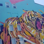 Fresque murale, quartier de Yeldeğirmen, Kadıköy