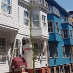 Maisons colorées, quartier de Yeldeğirmen, Kadıköy