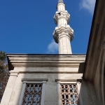 Un des minarets de la mosquée Nusretiye à Tophane-Istanbul