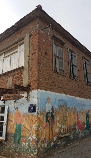 Une demeure typique du village d'Ulamış